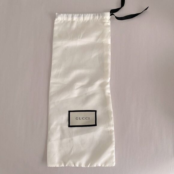 Gucci Marmont GG Thong Leather Water Green EU 37.5 US 7.5 Flip Flop Flat Sandals - Picture 16 of 16